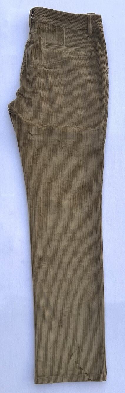 PAIGE Corduroy Fatigue Pants Straight Tan Men’s Size 32 NWOT